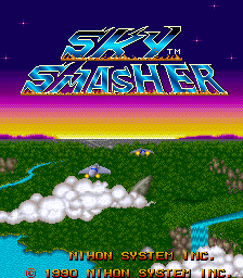 Sky Smasher Title Screen
